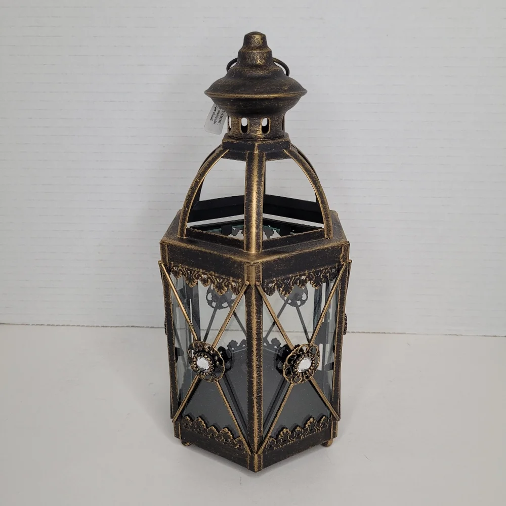 Pier 1 Victorian Style Candle Lantern Candleholder NWT